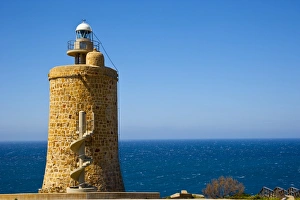 Torre de Gracia lighthouse, in the coast of Cadiz, Andalucia, Spain