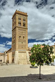 Torre de San Martin tower, Teruel, Aragon, Spain