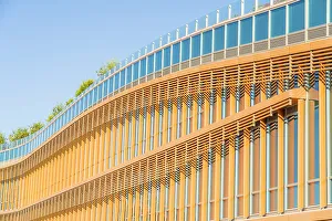 Curved Prints: Torre Sevilla shopping centre, Seville, Andalusia, Spain