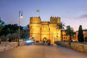 Serrans Prints: Torres de Serranos (Serranos Towers), Valencia, Spain