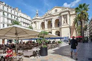 Coffee House Prints: The Toulon Opera House, Toulon, Provence-Alpes-Cote d'Azur, France