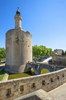 Images Dated 15th June 2021: Tour de Constance, Aigues-Mortes, Camargue, Gard, Languedoc-Roussillon, France