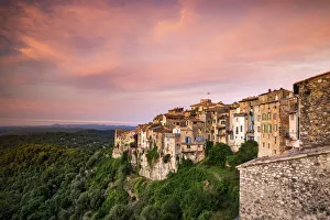 Tourette Sur Loop at Sunrise, Cote d Azur, Provence, France