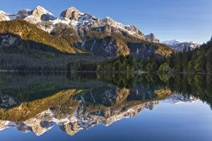 Tovel lake, Natural Park Adamello-Brenta, Trentino-Alto Adige, Italy