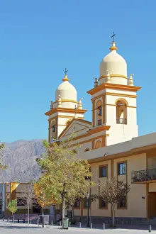 Religious Site Prints: The tower bells of the Cafayate Cathedral (Our Lady of Rosary)
