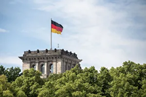 The tower of Berliner Schauspielhaus in Gendarmenmarkt, Berlin, Germany, Europe