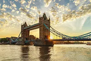 Thames Prints: Tower Bridge, London, England