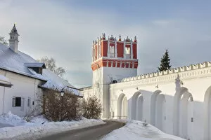 Tower of Novodevichy Convent, Moscow, Russia