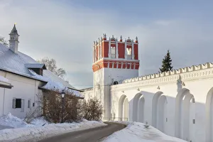 Moscow Prints: Tower of Novodevichy Convent, Moscow, Russia