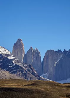 Images Dated 14th June 2018: Towers of Paine, Torres del Paine National Park, Patagonia, Chile
