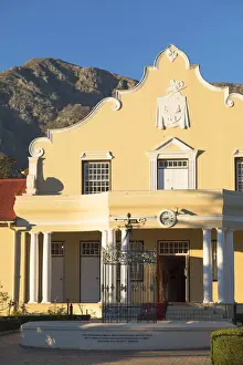 Franschhoek Prints: Town Hall, Franschhoek, Western Cape, South Africa