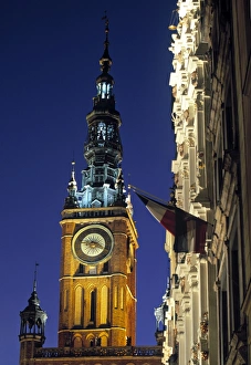 Gdansk Prints: Town Hall, Gdansk