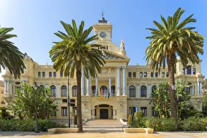 Town hall, Malaga, Costa del Sol, Andalusia, Spain