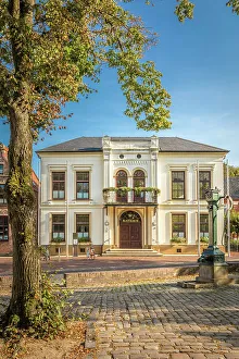 Market Place Prints: Town hall on the market square, Norden, East Frisia, Lower Saxony, Germany