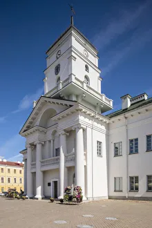 Former Soviet Union Prints: Town Hall, Old Town, Trinity Suburb, Minsk, Belarus