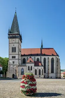 Slovakian Prints: Town Hall Square (Radnicne namestie) with Church of St