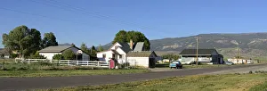 Small Town Prints: Town of Loa, Colorado Plateau, Utah, USA