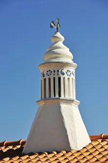 Images Dated 24th May 2011: Traditional Algarve chimney, Portugal