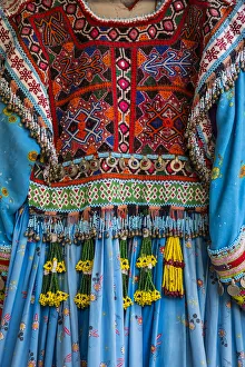 Traditional Anatolian dress, Uchisar, near Goreme, Cappadocia, Nevsehir Province