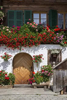 Traditional chalet, Simmental Valley, Berner Oberland, Switzerland