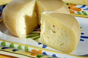 Images Dated 17th January 2011: Traditional cheese from the Serra da Estrela region, Portugal