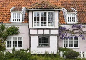 Traditional cottage in Walberswick, Suffolk, England