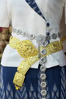 Clothing Prints: Traditional dress/clothing Vientiane (capital city), Laos