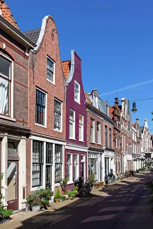 Alkmaar Prints: Traditional Dutch houses, Alkmaar, North Holland, Netherlands