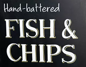 Traditional Fish & Chips, London, UK