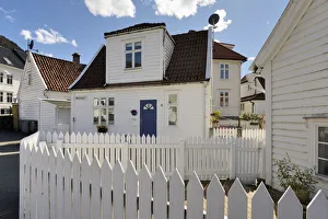 Norge Prints: Traditional fishermens houses of Sandviken, Bergen. Norway