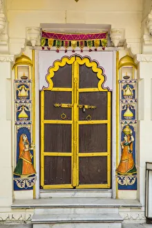 Haveli Prints: Traditional haveli (townhouse mansion) Udaipur, Rajasthan, India