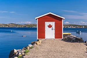 Lifestyle Prints: Traditional home of Joe Batts Arm, Fogo Island, Newfoundland and Labrador, Canada