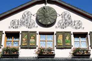 Ahr Valley Prints: Traditional house, Altenahr, Ahr valley, Eifel, North Rhine Westphalia, Germany