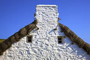 Images Dated 16th August 2013: Traditional House, Cregneash, Isle of Man