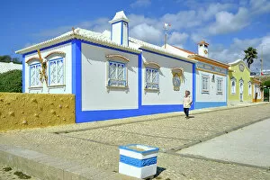 Images Dated 9th January 2023: Traditional house at Ericeira, Portugal (MR)