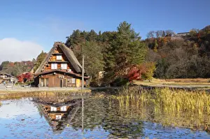 Traditional house of Ogimachi (UNESCO World Heritage Site), Shirakawa-go