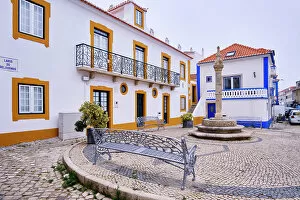 Images Dated 9th January 2023: Traditional houses of Ericeira, Portugal