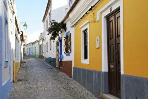 Traditional houses of Ferragudo, Algarve, Portugal