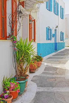 Nikia Prints: Traditional houses, Nikia, Nisyros Island, Dodecanese Islands, Greece