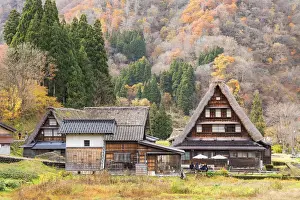 Traditional houses of Suganuma (UNESCO World Heritage Site), Gokayama, Toyama Prefecture