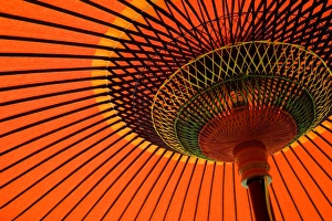 Kinki Region Gallery: Traditional Japanese Paper Umbrella, Kyoto, Japan