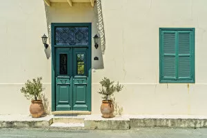 Images Dated 8th July 2021: Traditional local architecture in Larnaca, Cyprus