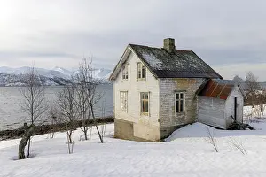 Skaland Prints: Traditional old timber house, Skaland, Senja, Norway