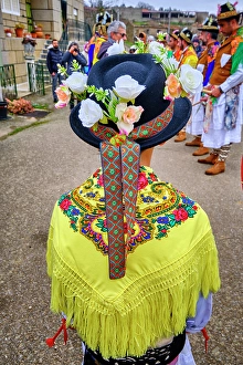 Cultural Heritage Prints: Traditional outfit of the Pauliteiros de Miranda