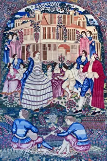 Traditional Persian carpet, Carpet Museum of Iran, Tehran, Iran