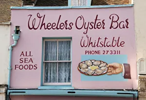 Images Dated 10th August 2011: Traditional restaurant in Whitstable, Kent, UK