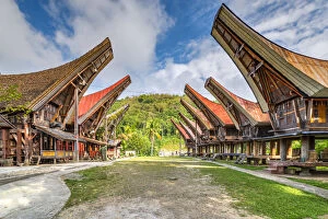 Indigenous Gallery: Traditional Toraja village, Rantepao, Tana Toraja, Sulawesi, Indonesia