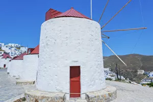 Images Dated 17th July 2019: Traditional windmill, Astypalea, Dodecanese Islands, Greece