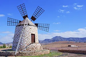 Images Dated 6th September 2018: Traditional windmill, Fuerteventura, Canary Islands, Spain