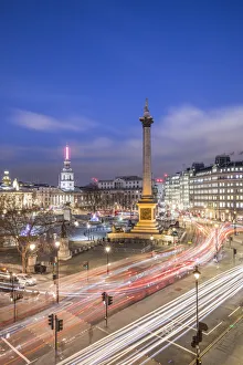 Images Dated 17th January 2018: Trafalgar Square, London, England, UK